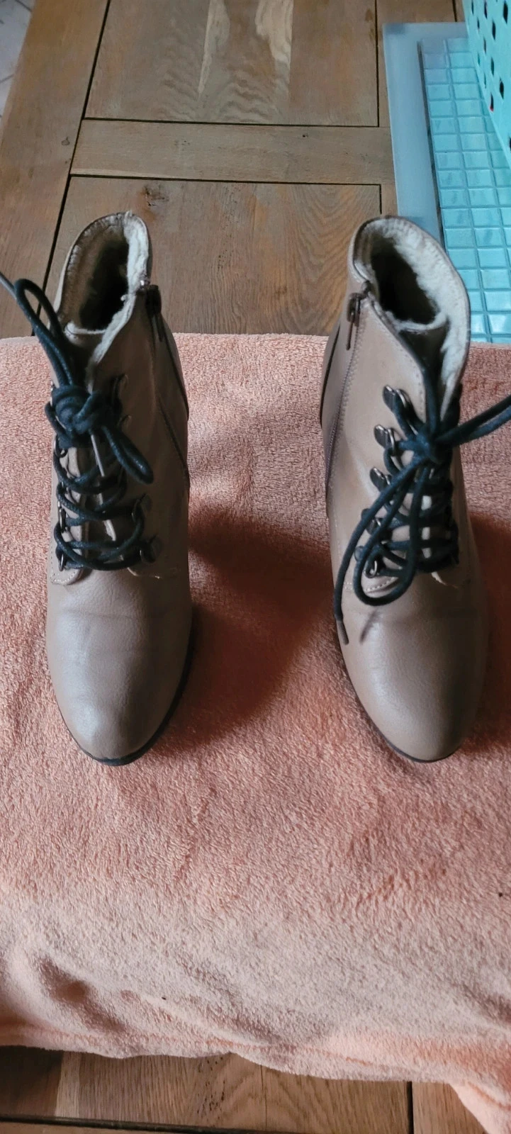 Boots hiver à talons